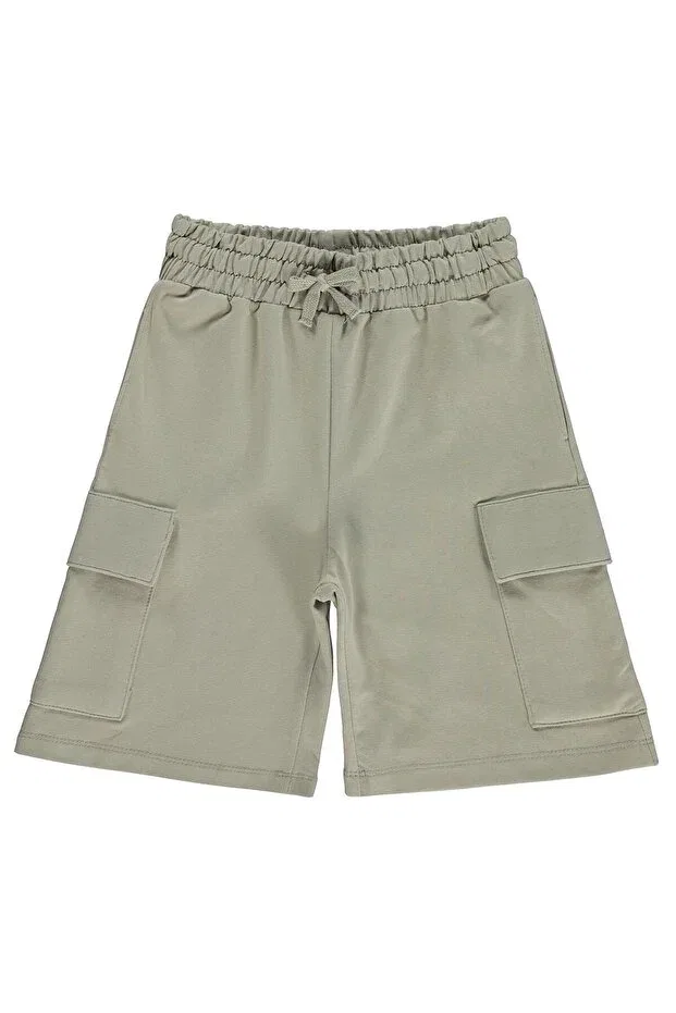 Детские шорты карго для мальчиков Basic cargo pocket capri Civil Boys, Soft Gray