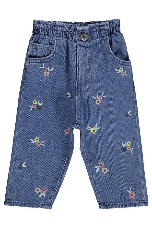 Детские брюки для девочек джинсовые Civil Baby, Blue