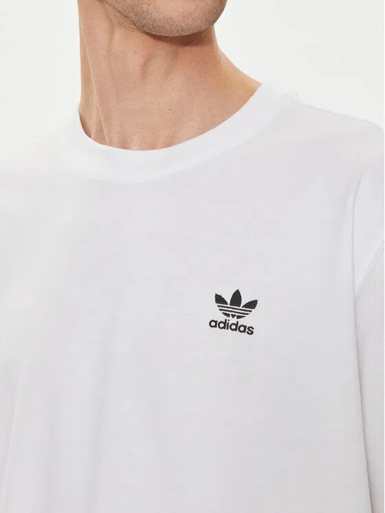 Футболка loose fit adicolor Classics Trefoil Adidas, белый — фото 4