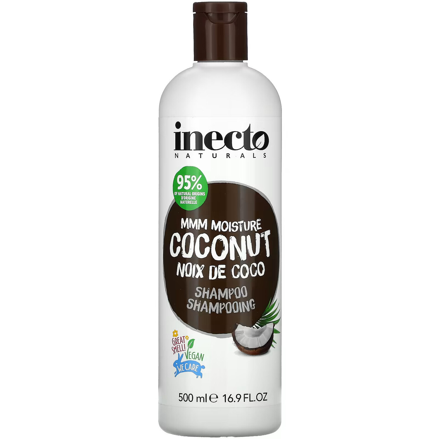 

Inecto, Mmm Moisture Coconut, шампунь, 500 мл (16,9 жидких унций)