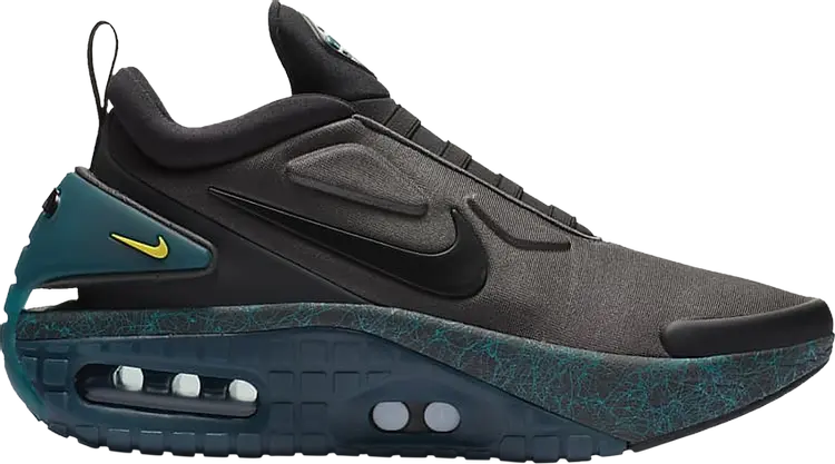 

Кроссовки Nike Adapt Auto Max 'Anthracite Radiant Emerald' EU Adapter, черный