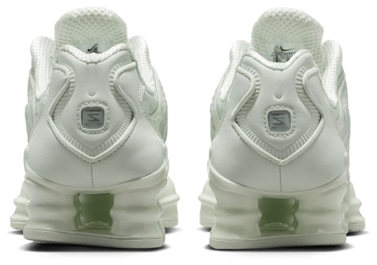 Кроссовки для мальчиков Shox TL Nike, цвет Spruce Aura/Light Silver/Spruce Aura — фото 3