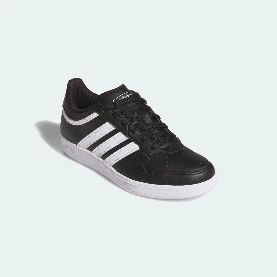 Детские кроссовки с закрытым носком Hoops 4.0 adidas, Черный — фото 4