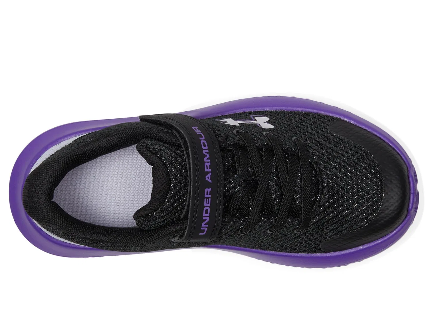 Детские кроссовки для девочек с сетчатым верхом Under Armour, Lilac — фото 2