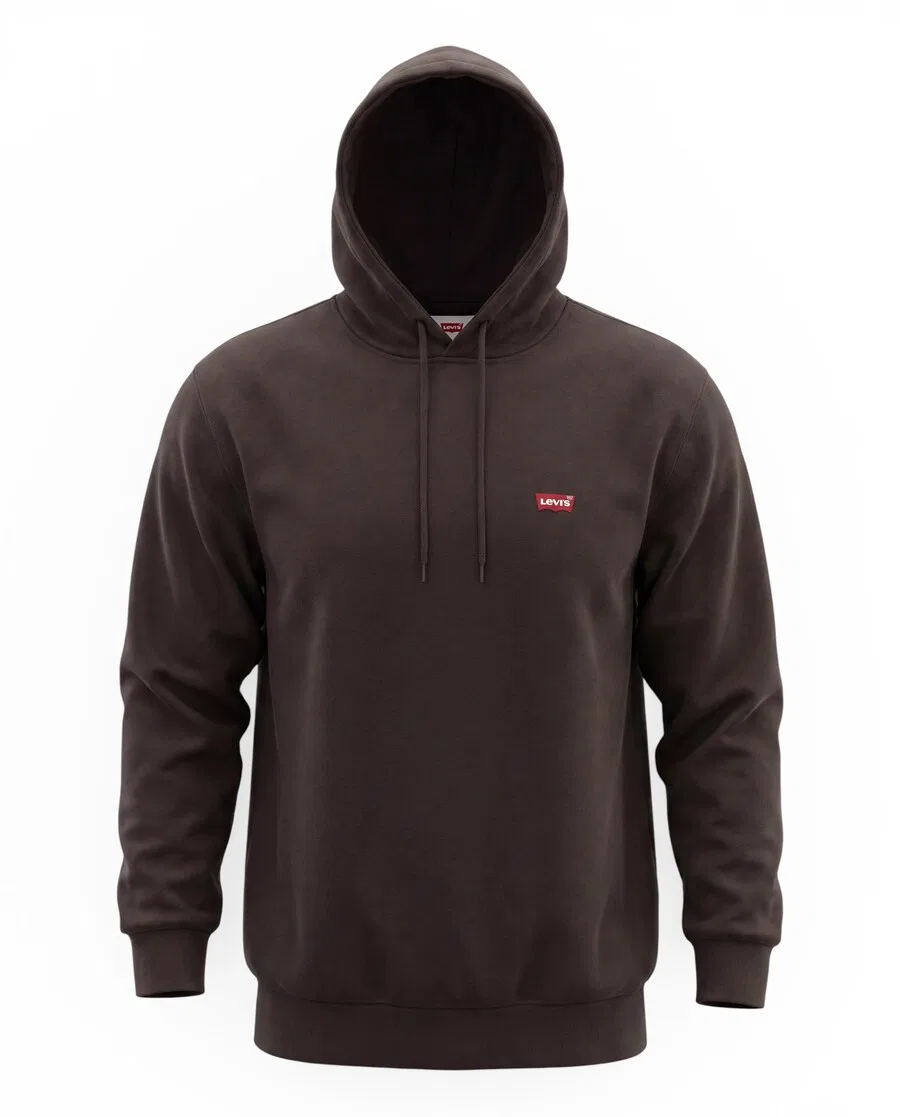 Толстовка LEVI'S Regular fit 'Original HM Hoodie' шоколадного цвета