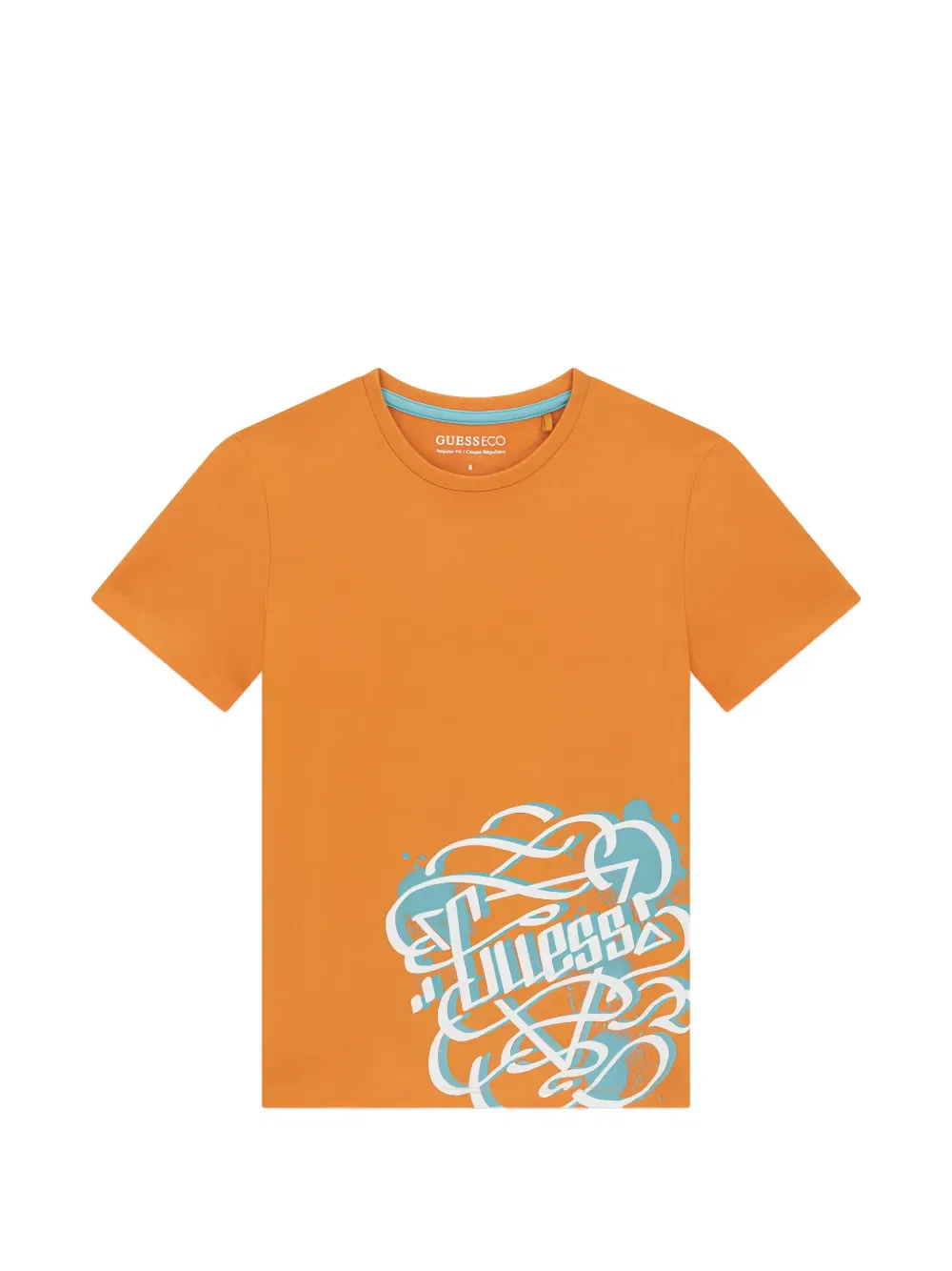 Футболка GUESS Kids, оранжевый