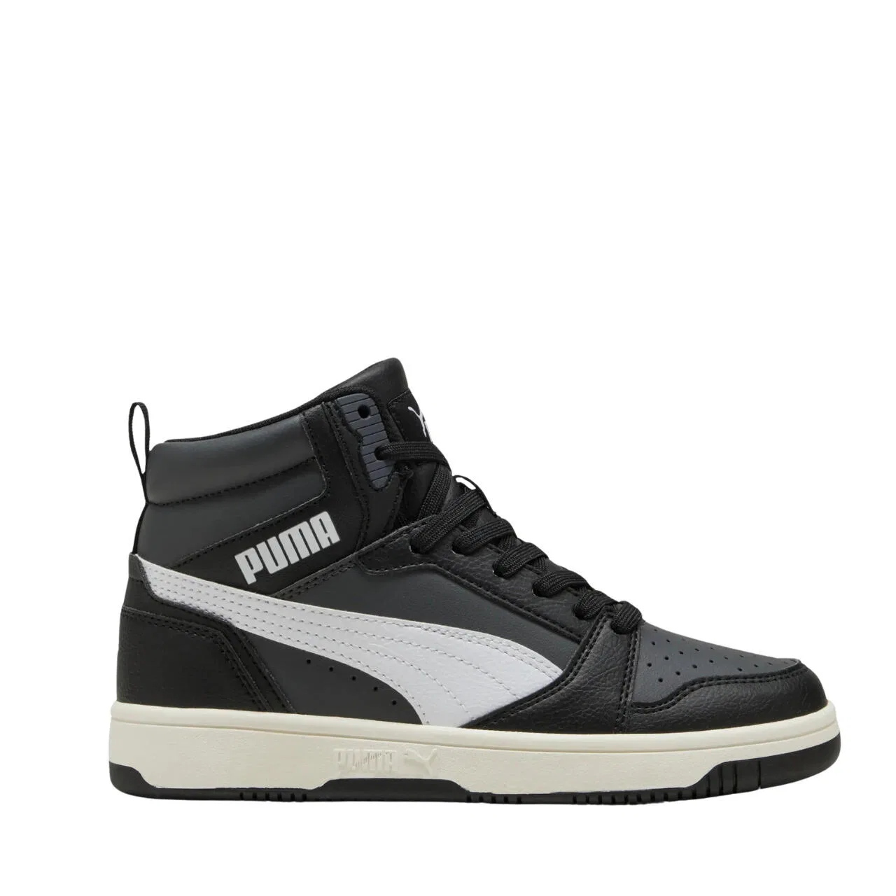 Детские кроссовки с высоким берцем Puma Rebound V6 Mid, Schwarz