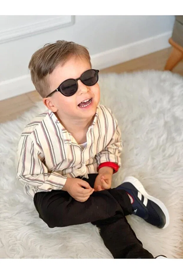 Детская рубашка с длинным рукавом Ares Kids Fashion, Белая — фото 4
