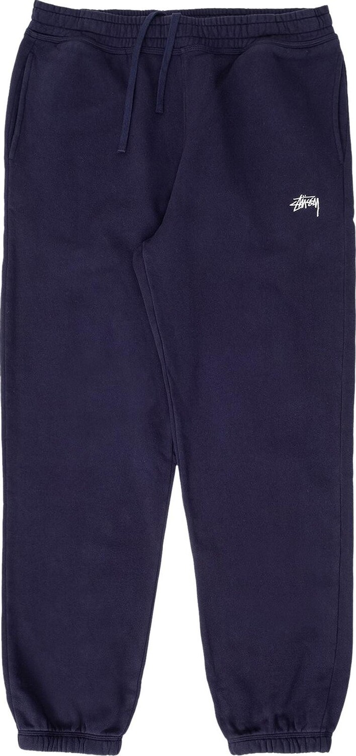 

Брюки Stussy Stock Logo Pant 'Navy', синий