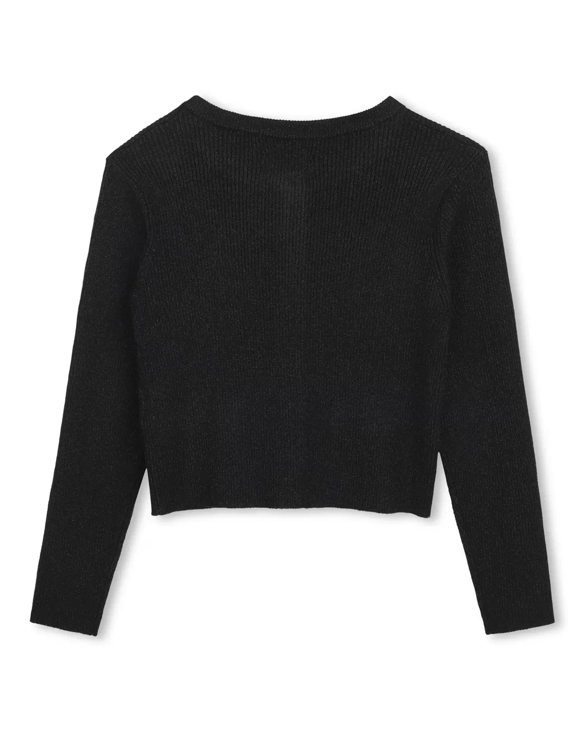 Детский кардиган с блестящими нитями Zadig & Voltaire, Negro — фото 3