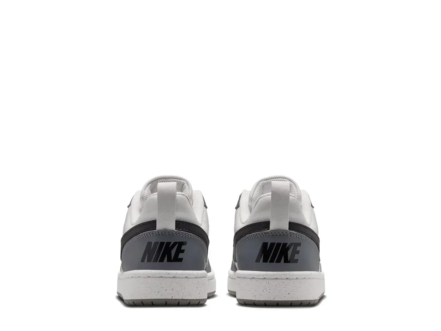 Кроссовки детские Court Borough Low Recraft, Nike, белый/серый — фото 2