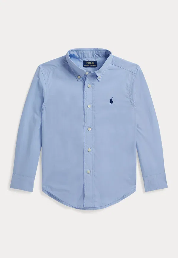 Рубашка хлопок Cotton poplin shirt Polo Ralph Lauren, Austin Blue, синий
