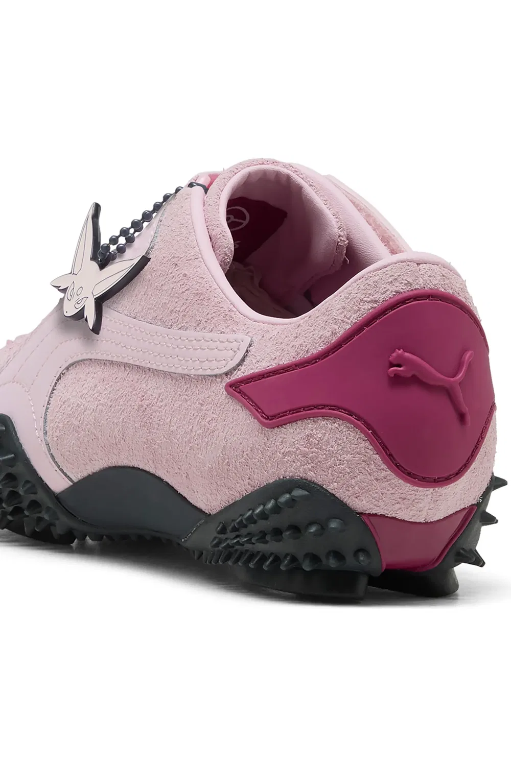 Детские кроссовки с подвеской Espeon Mostro PUMA, Pearl Pink/Strong Gray — фото 4