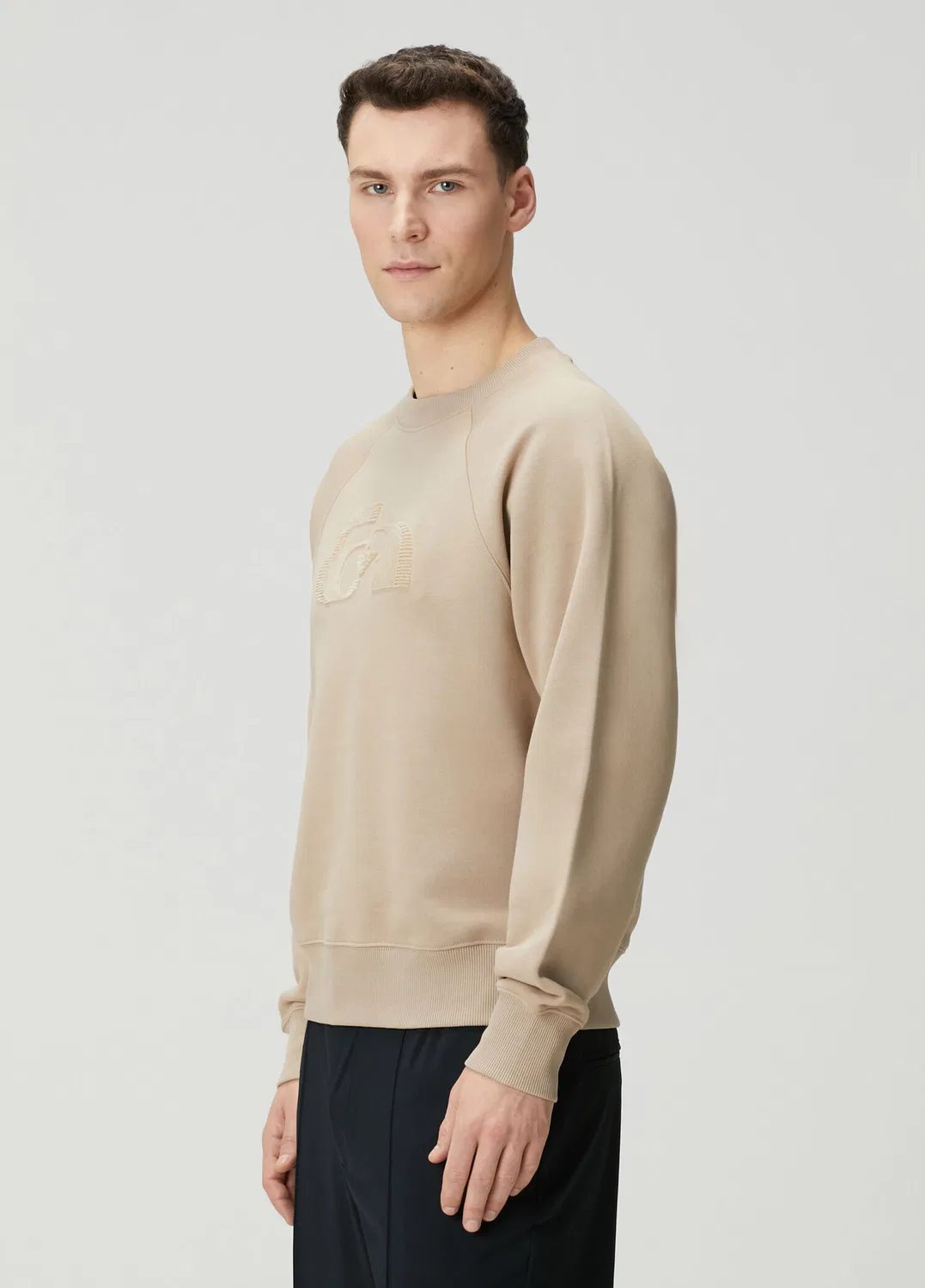 Свитшот Emporio Armani, bej — фото 3