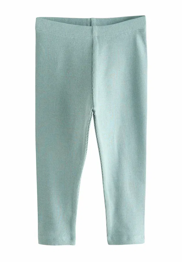 Леггинсы из хлопка с эластаном 3pk Next Neutrals And Blue, синий — фото 2