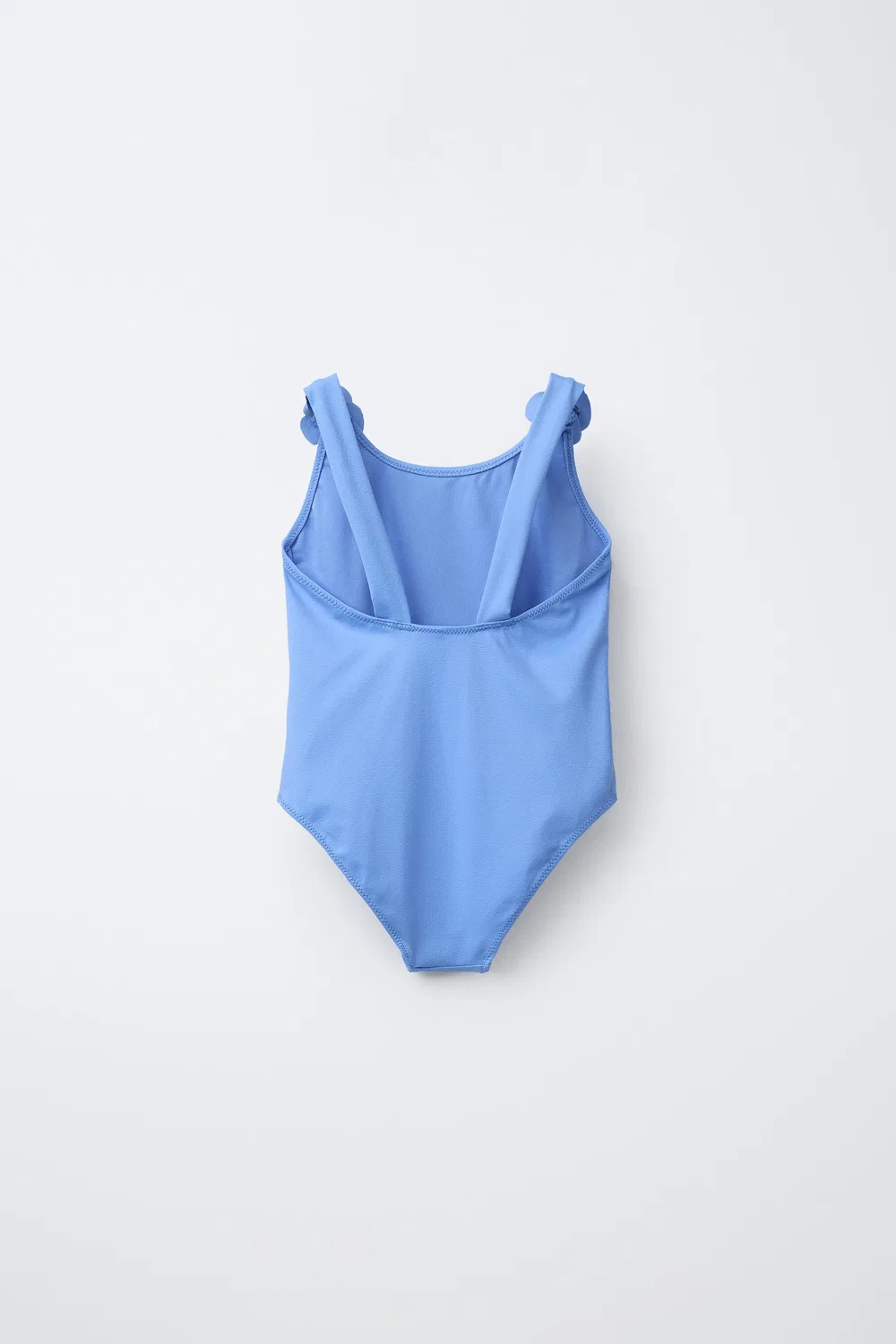 Для детей 6-14 лет / Купальник с объемным цветочным рисунком ZARA, Mid-Blue — фото 2