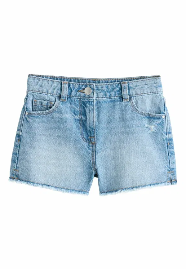 Шорты джинсовые Regular fit 2 pack fray Denim Next, синий — фото 2