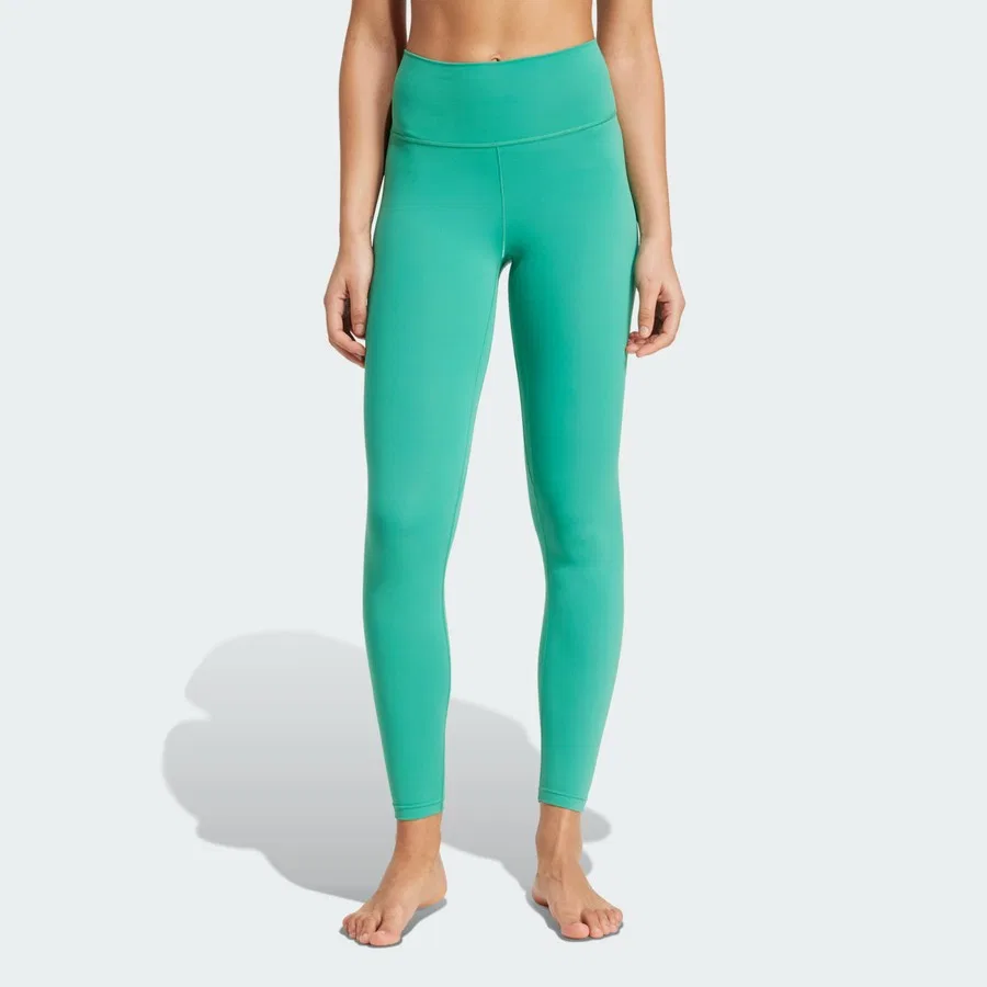 Спортивные леггинсы с высокой посадкой All Me 7/8 adidas, Зеленый