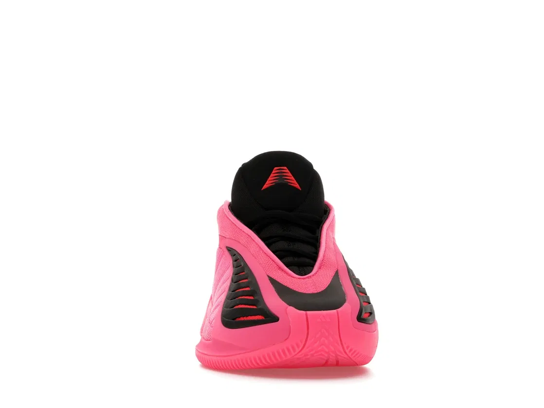 Детские кроссовки для мальчиков с перфорированным верхом Adidas AE 2, Lucid Pink Core Black Lucid Red — фото 2