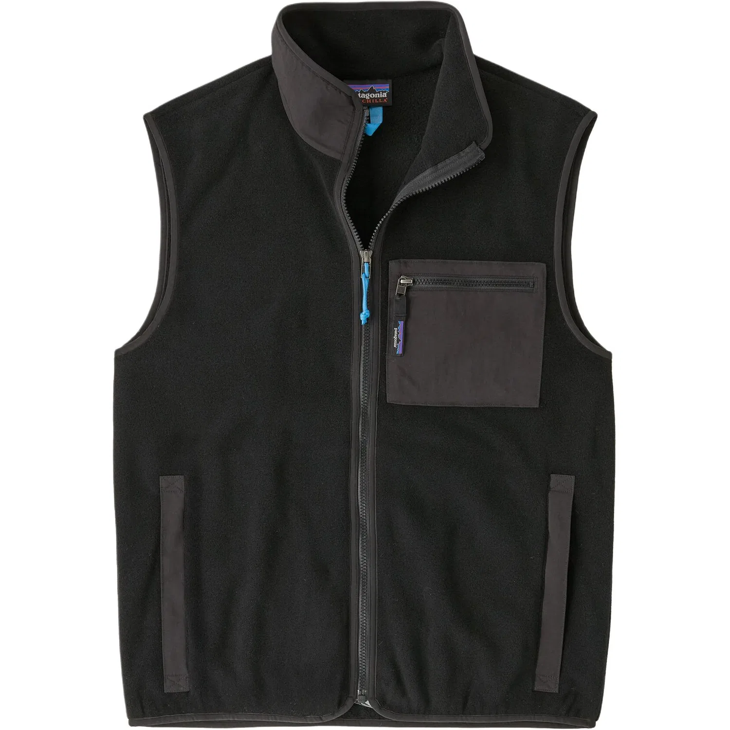 Мужской флисовый жилет Synchilla Patagonia, Black