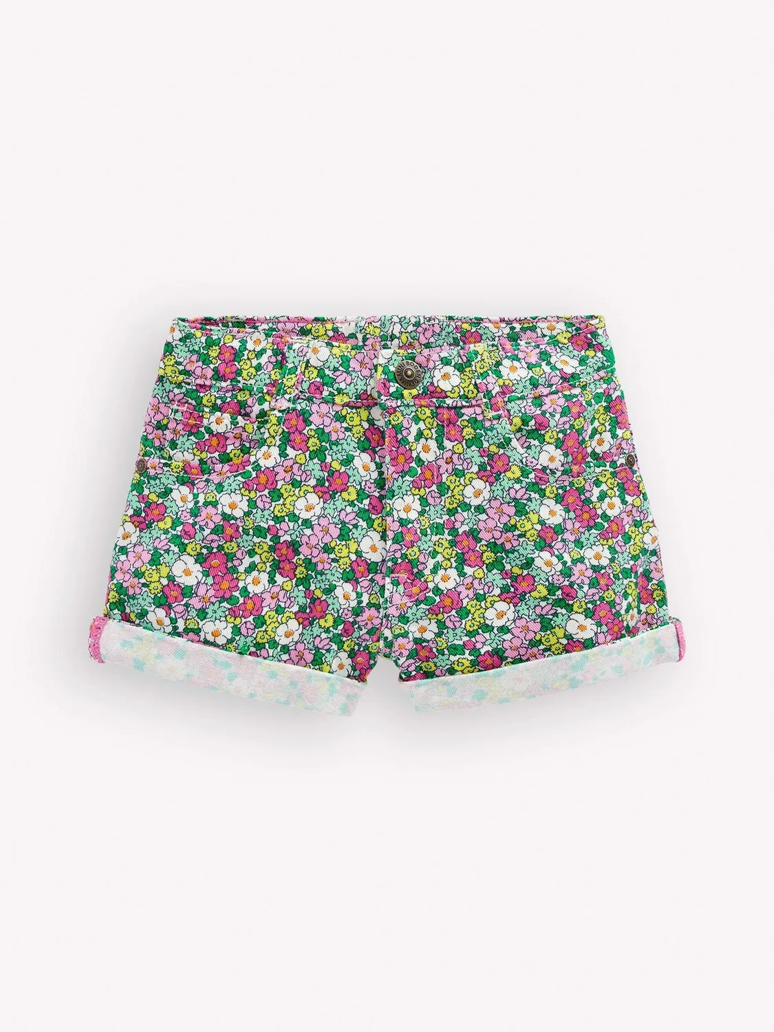 Шорты джинсовые, модель Red Denim Shorts Boden, красный — фото 2