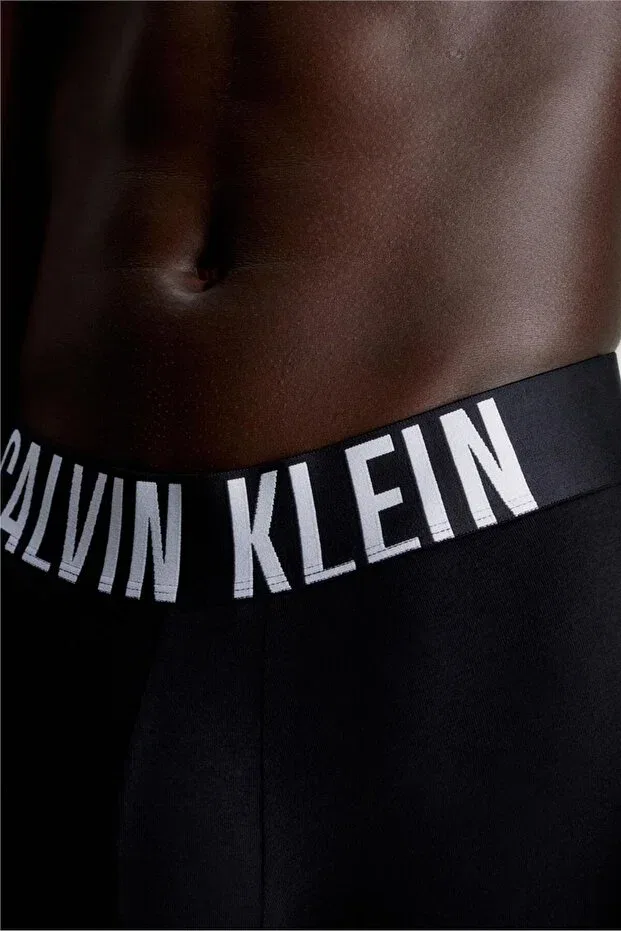 Мужские боксеры хлопковые комплект 3 шт Calvin Klein, Black — фото 4