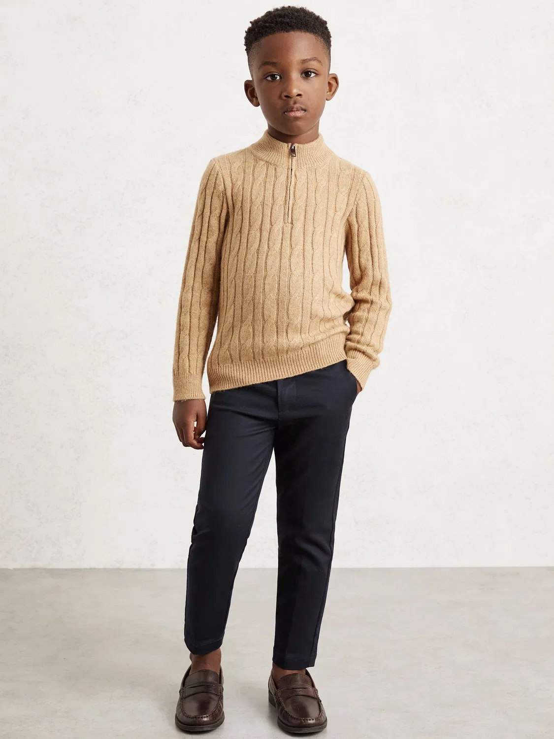 Чинос slim-fit Eastbury Reiss, синий — фото 3