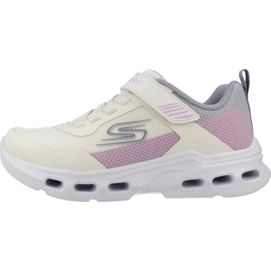 Детские кроссовки для девочек Glide-Step Drift Skechers, Beige Konigliches Lila — фото 2