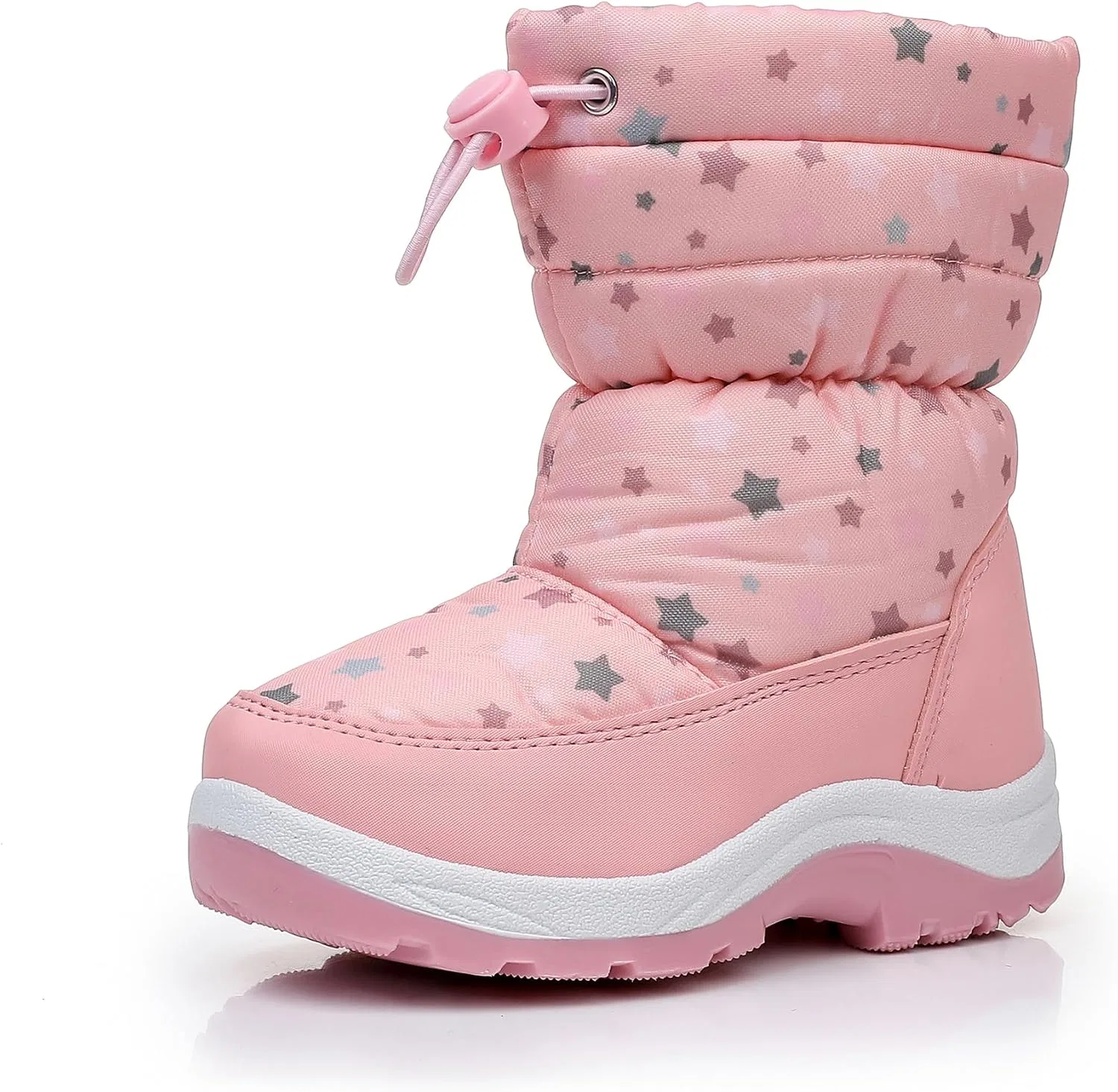 Детские зимние ботинки для мальчиков и девочек водонепроницаемые Blikcon, Pink