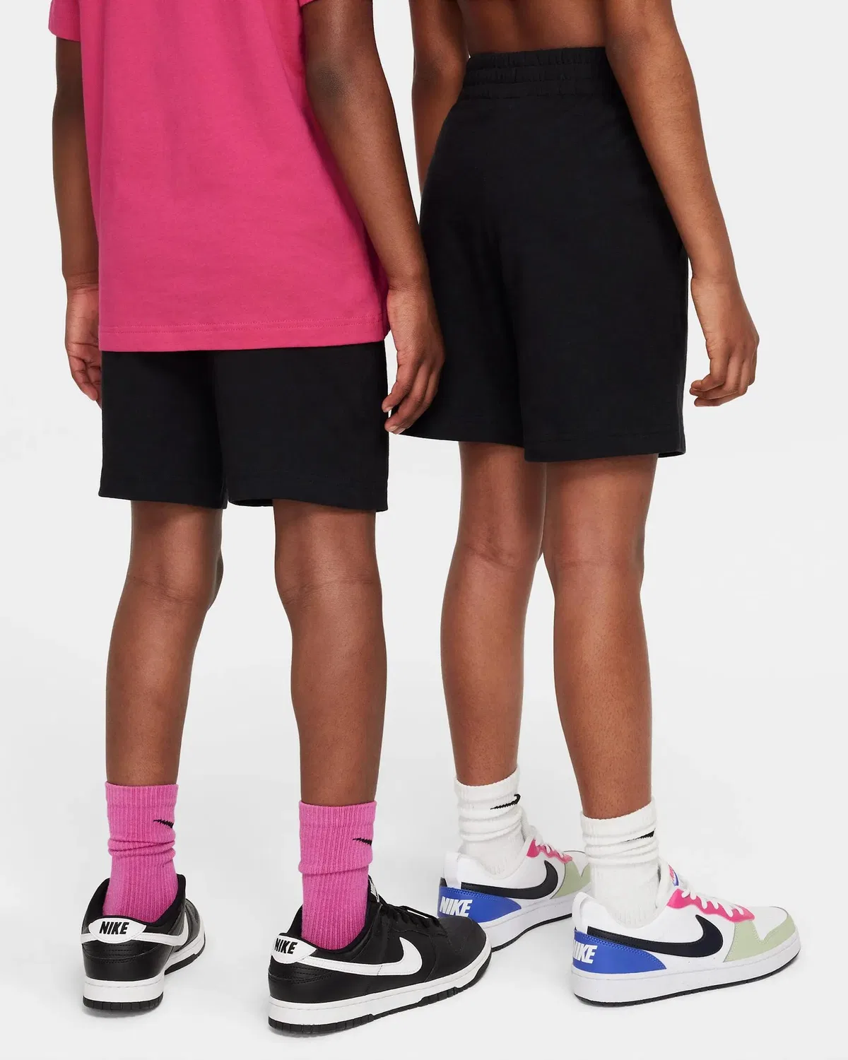 Детские шорты из легкого джерси Nike, Черный