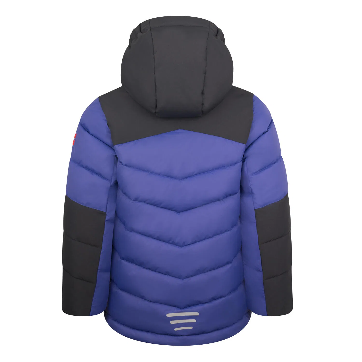 Детская стеганая куртка Narvik Jacket PRO Trollkids, Violett Schwarz — фото 2