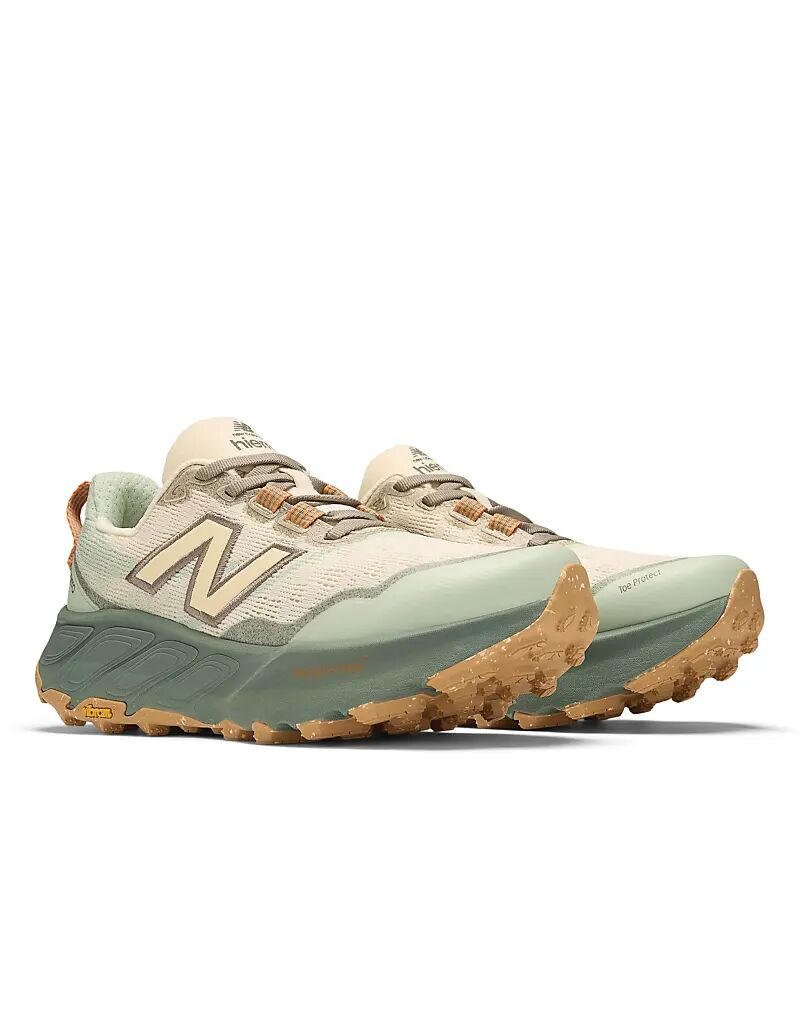 Кроссовки New Balance Fresh Foam x Hierro V9 бежевого цвета — фото 2