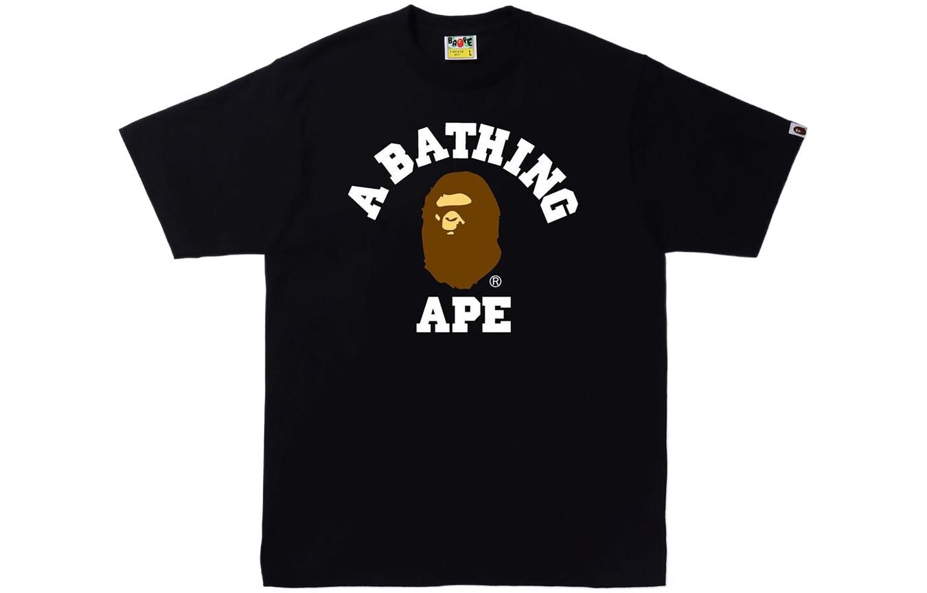 

A BATHING APE Мужская футболка, Черный