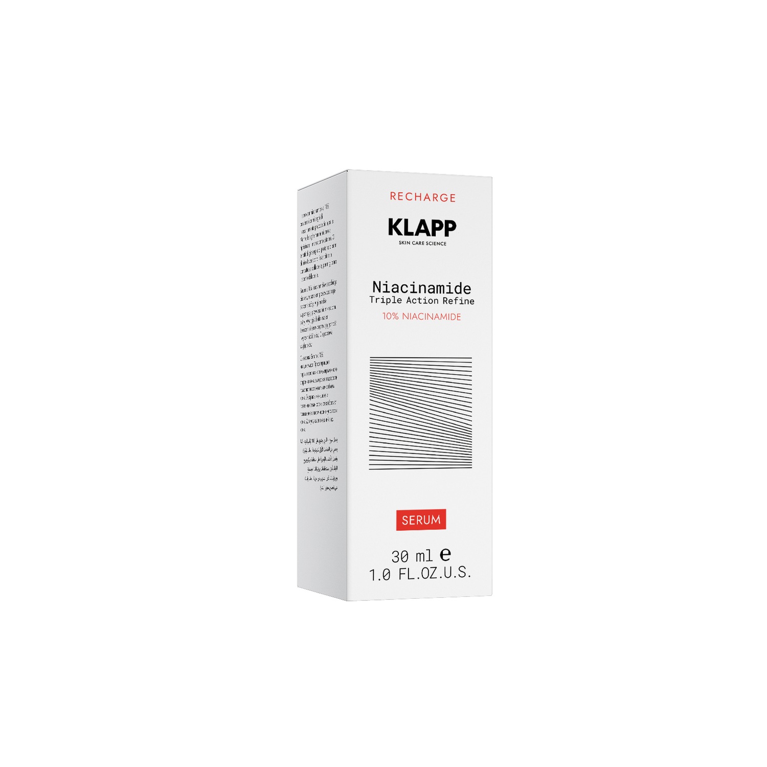 Сыворотка для лица niacinamide triple action refine serum Klapp, объем 30 мл — фото 2