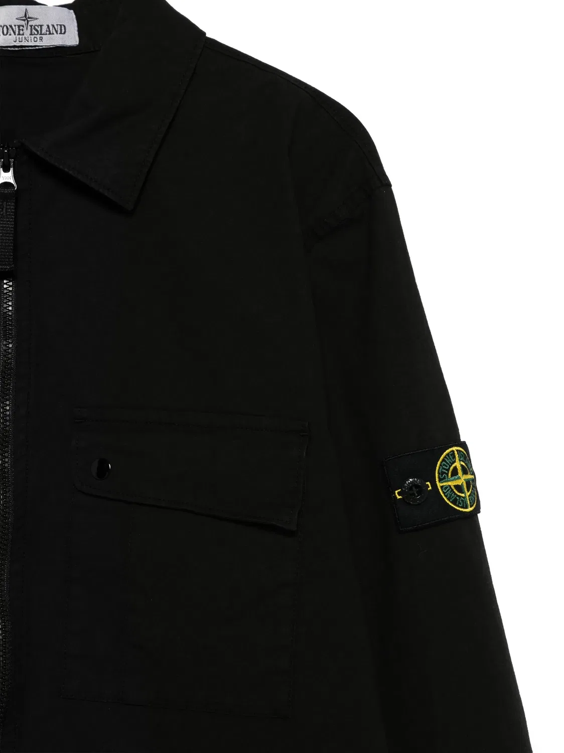 Stone Island Рубашка с короткими рукавами черного цвета — фото 2