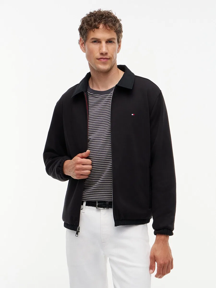 Куртка TOMMY HILFIGER Between-Season 'Intechno' черного цвета — фото 2