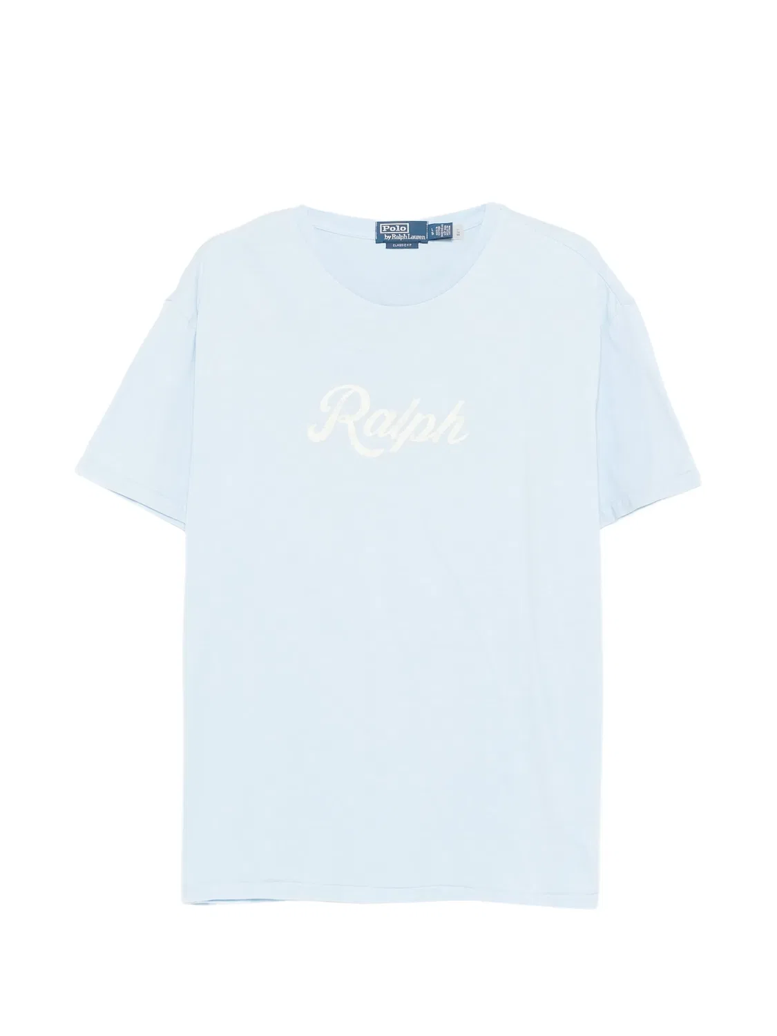 Футболка с лого Polo Ralph Lauren, голубой