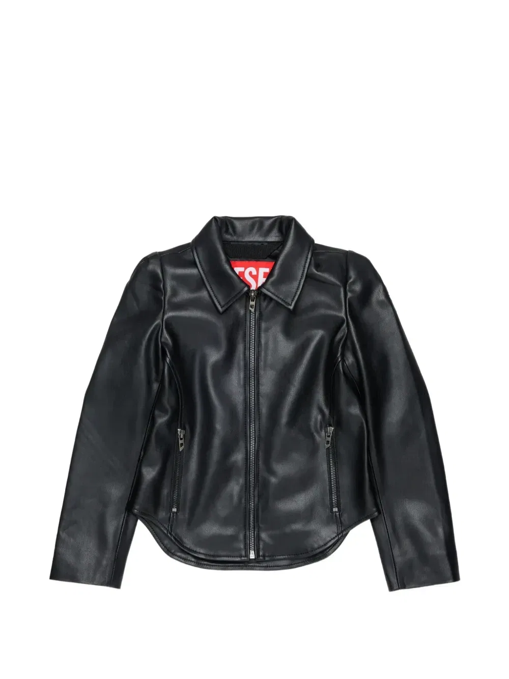 Байкерская куртка Diesel Kids, черный