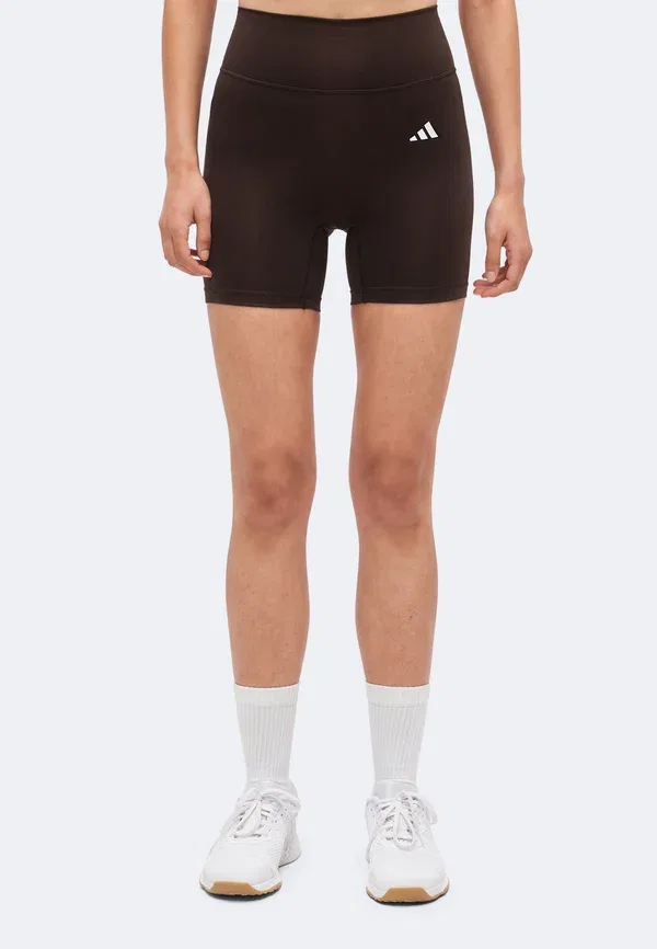 Леггинсы для тренировок Optime Essentials - леггинсы Adidas Performance, кофейный