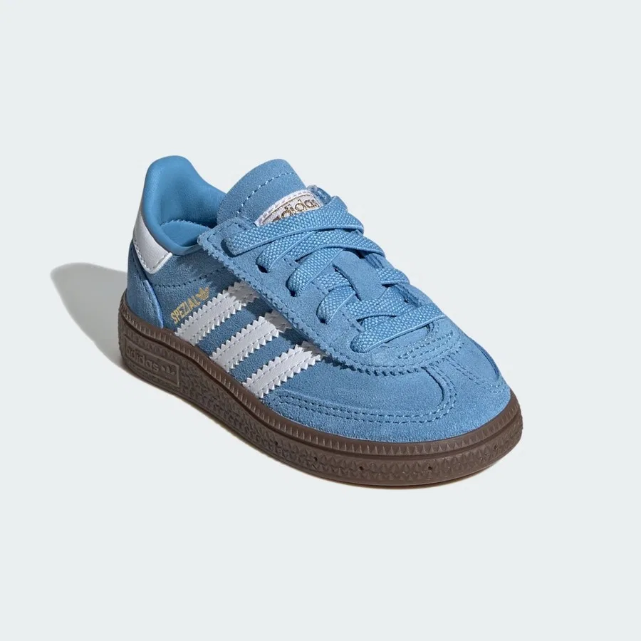 Кроссовки с эластичной шнуровкой Handball Spezial adidas, Сине-белый — фото 4