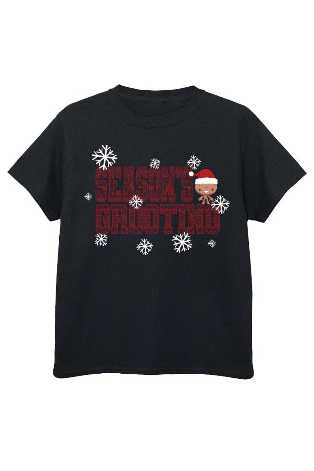

Футболка Comics Merry Grootmas Marvel, черный