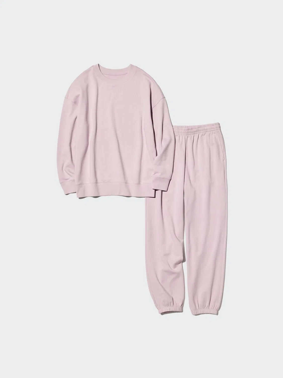 Комплект домашней одежды с длинным рукавом и брюками Uniqlo, серый — фото 3