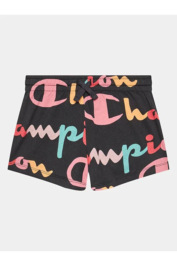 Детские шорты для девочек с принтом Champion, Multicolored