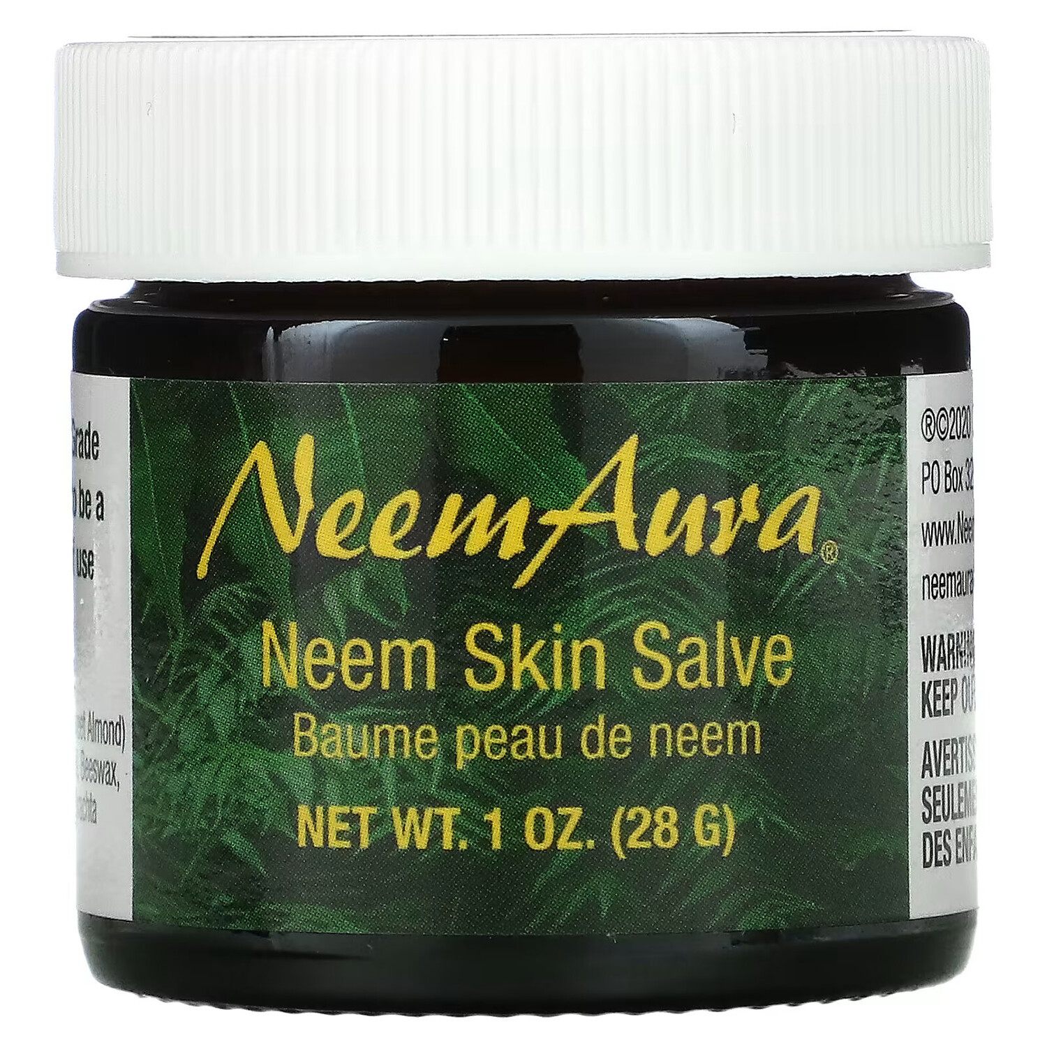 

NeemAura, бальзам для кожи с нимом, 28 г (1 унция)