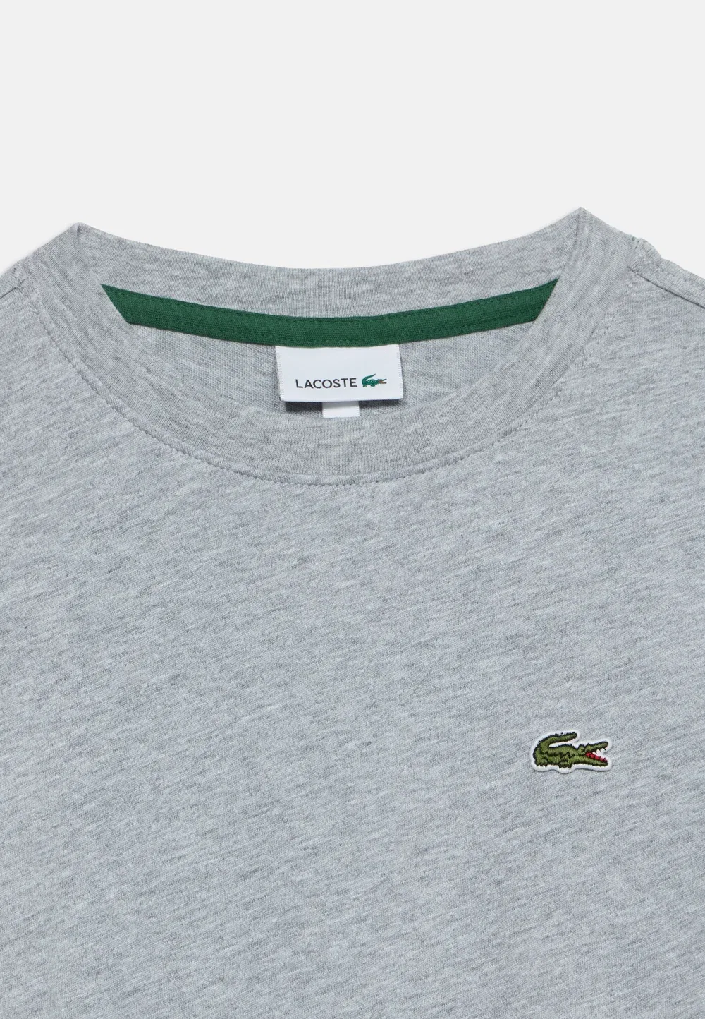 Базовая футболка унисекс - базовая футболка Lacoste, Argent Chine Heather — фото 3