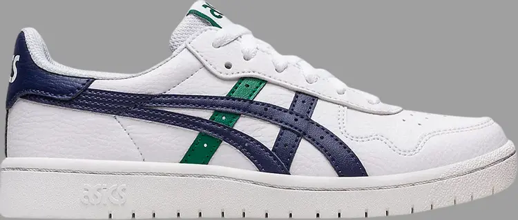 

Кроссовки japan s gs 'white peacoat' Asics, белый