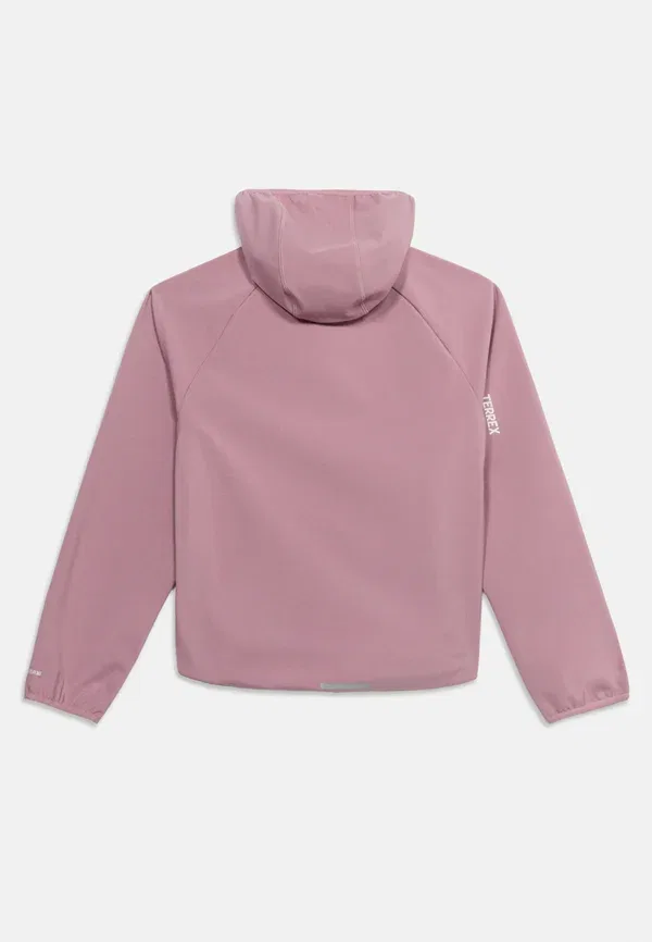 Куртка унисекс из софтшелла Adidas Terrex, сиреневый — фото 2