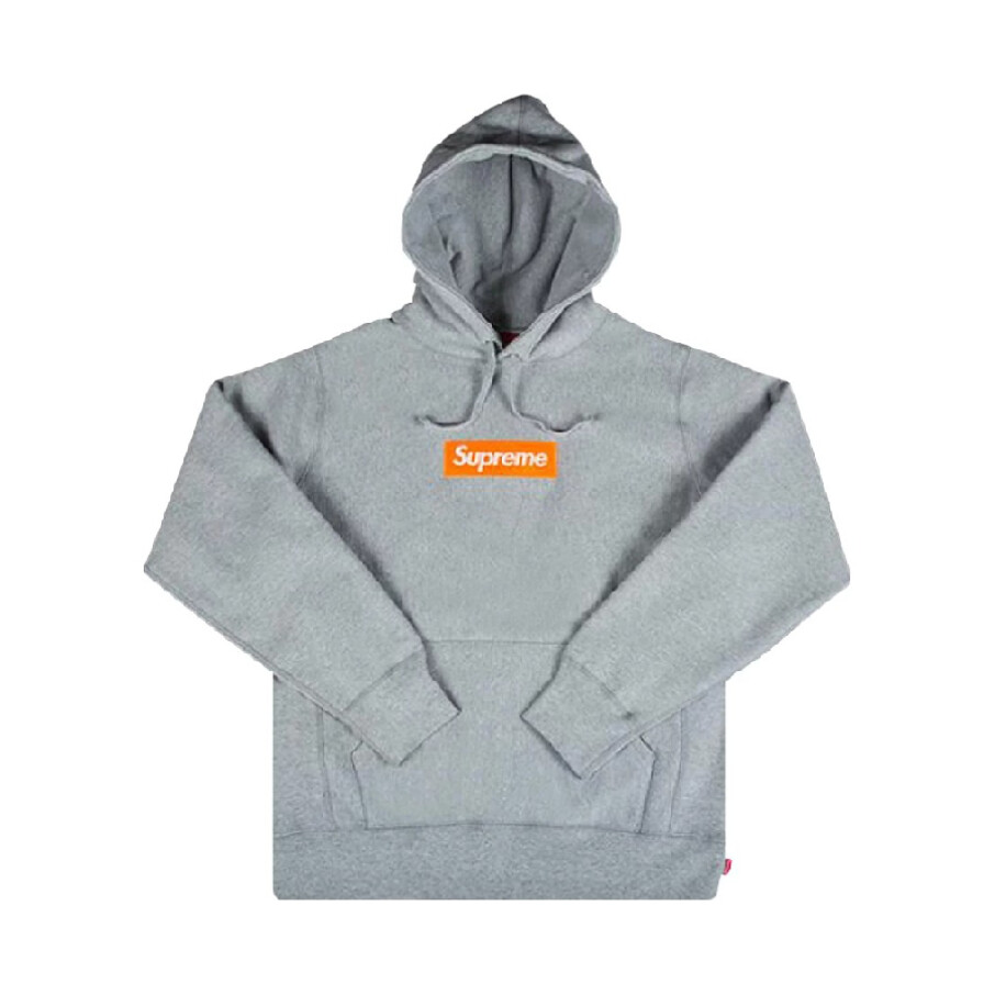 

Худи Supreme Logo Hooded, серый