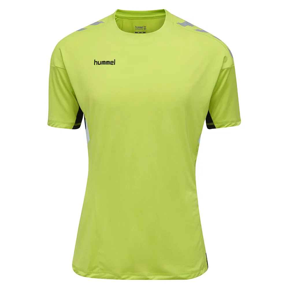 Детская футболка Hummel Tech Move, цвет Fluorescent Neon Yellow — фото 3