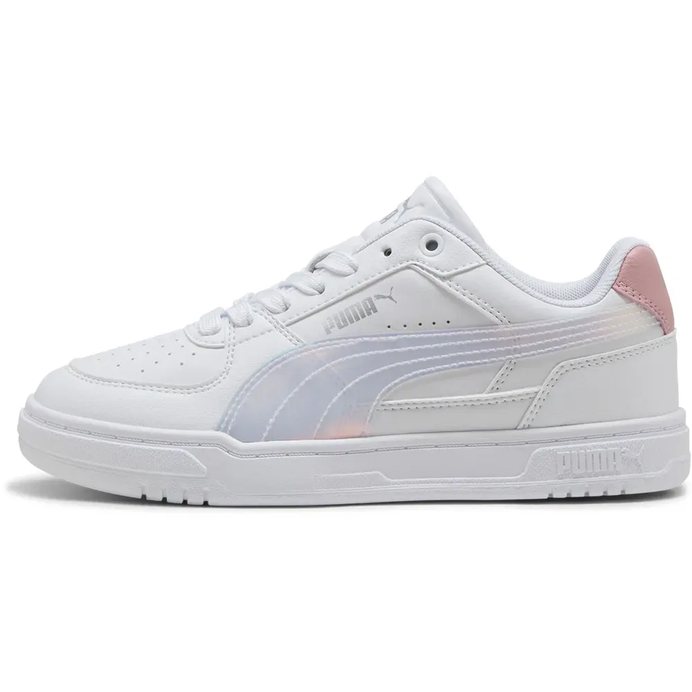 Детские кроссовки с голографической полосой Puma Caven III Holo 2.0, White — фото 3